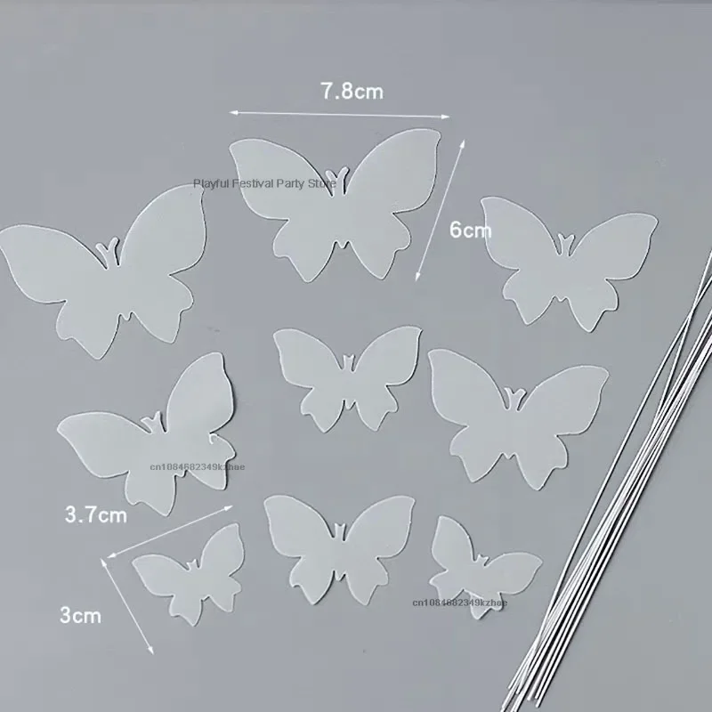 

MOONBIFFY 3D декоративные бабочки для торта