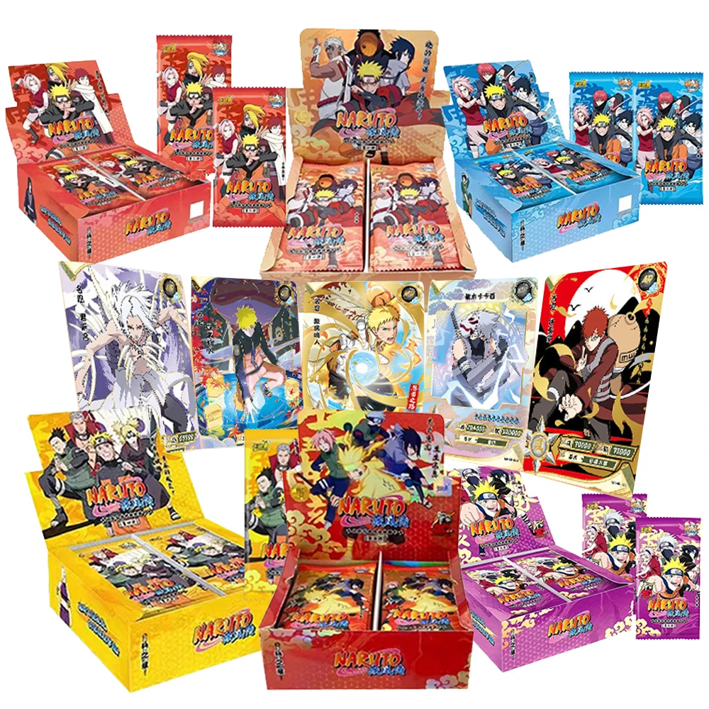 

Naruto Cards KAYOU Original Complete Collection Series Collection Cards Fight Chapter Card Chapter Childrens Game Card Gift Toy