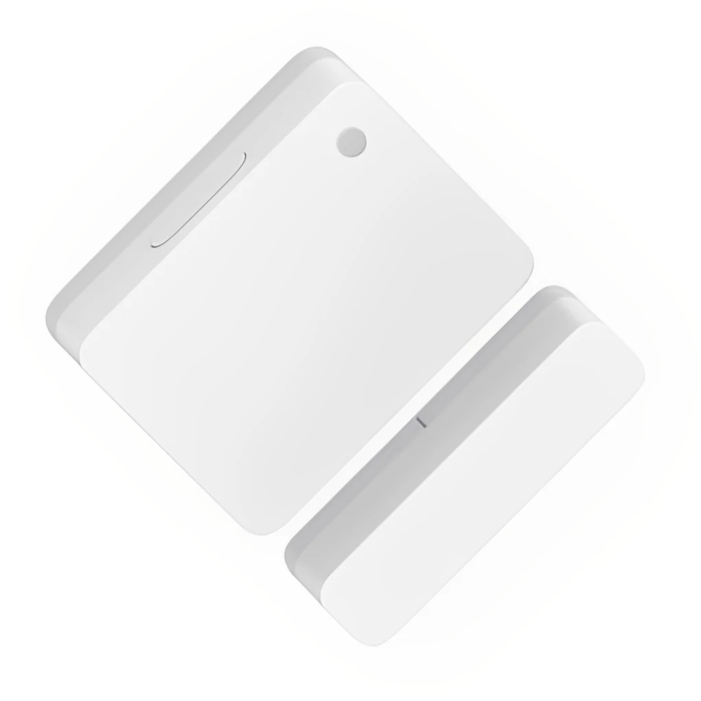 

ABS Door Window Sensor Memory Function Light Operated APP Control Self-adhesive Punch-free Intelligent Replacement Alarms