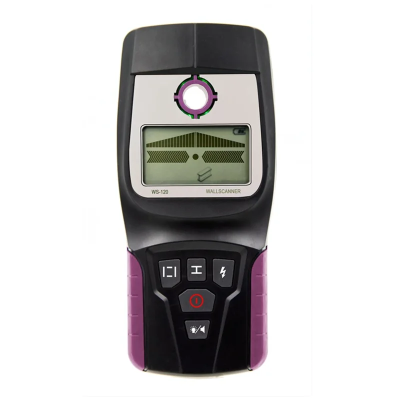 

Factory Wholesale WS120 3 In 1 Industrial Wall Scanner Detector Pipe Walls Metal Detector