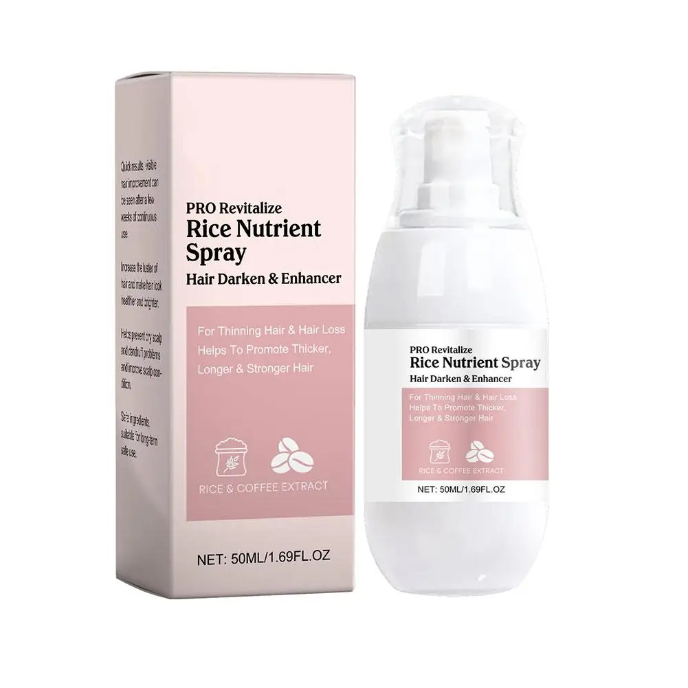 50 мл спрей-помощник для волос спрей восстановления питательный рисовой воды