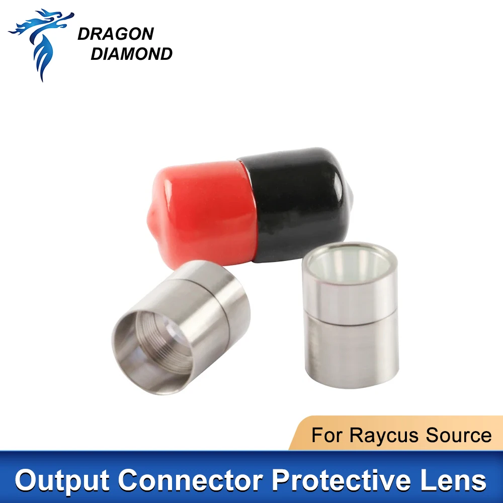 Выходной разъем Raycus группа защитных линз QBH защитные Windows 0-4 кВт для резки волокна
