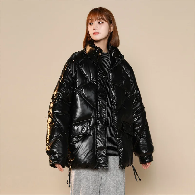 2022 New Cotton Coat for Women Autumn and Winter Thin and Fashionable Down Cotton Coat and Cotton Jacket Women