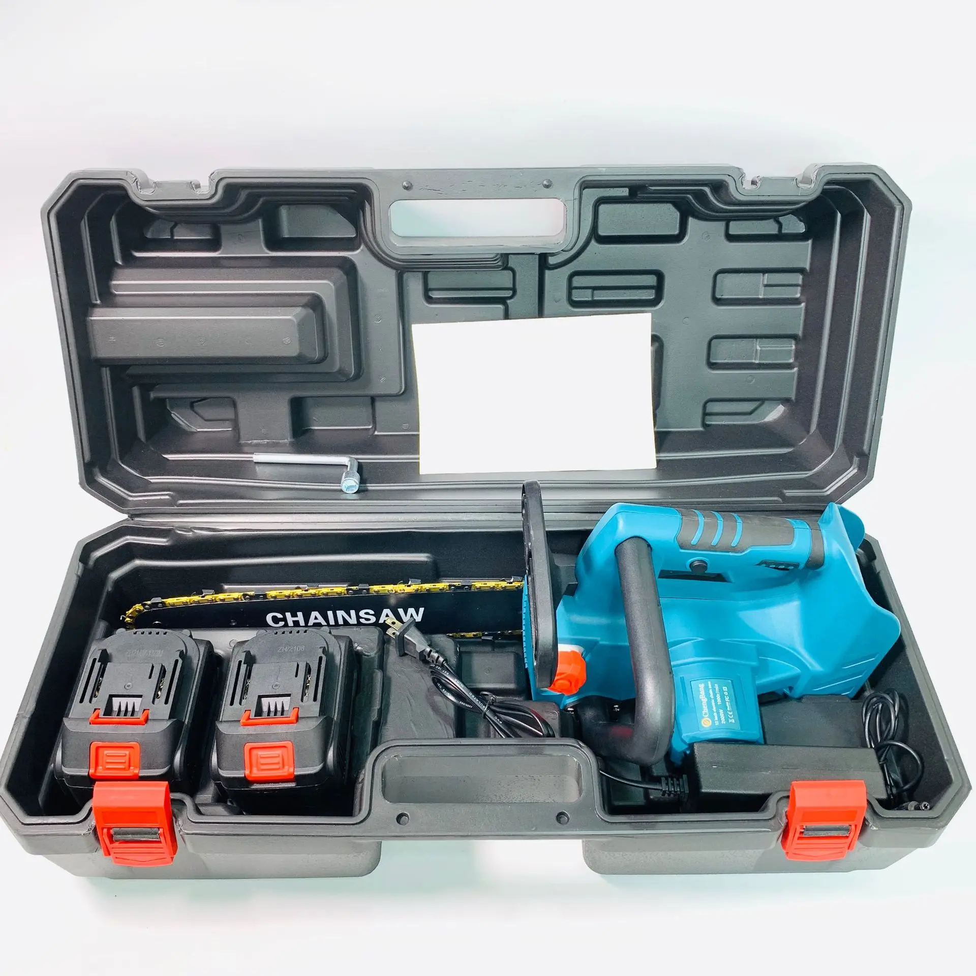 Литиевая электрическая бесщеточная цепная пила 12 дюймов ZY внешняя торговля