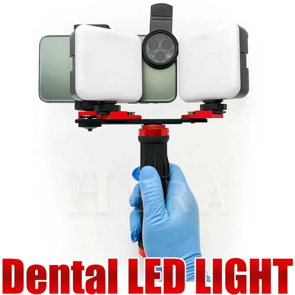 Intraoral Dental Photography Light LED Oral Filling Lamp For Dentist Treatment Colorimetric Photo Video Flashlight For Dentistry