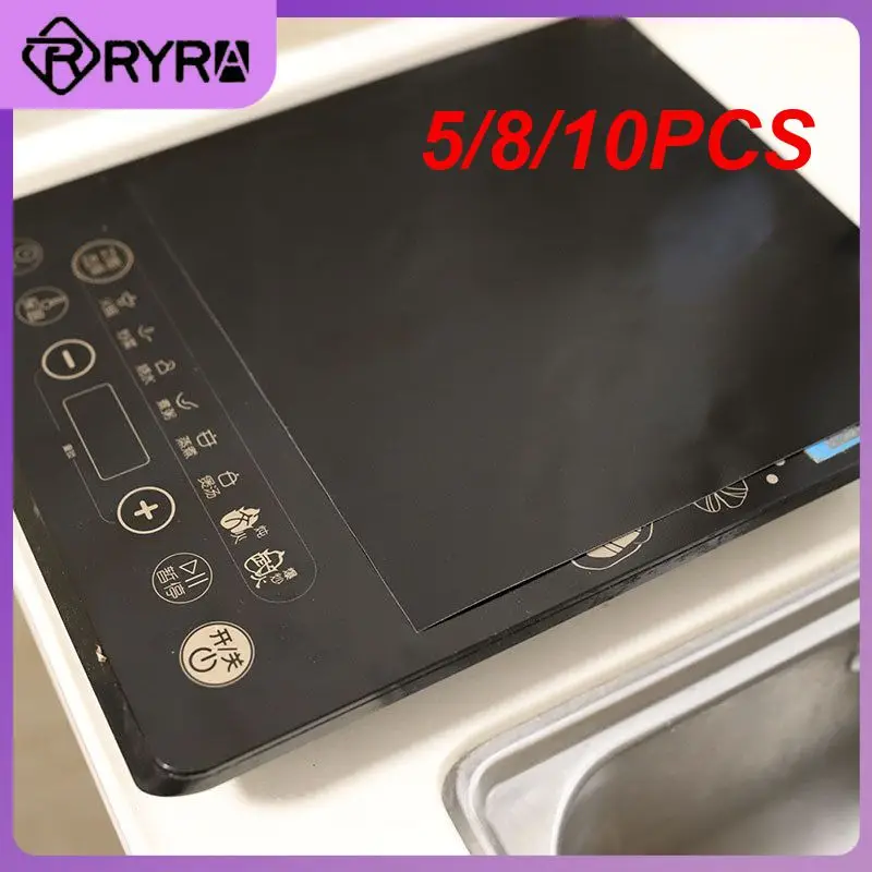 

5/8/10PCS Induction Cooker Heat Insulation Pad Platinum-grade Induction Cooktop Mat Cooktop Scratch Protector