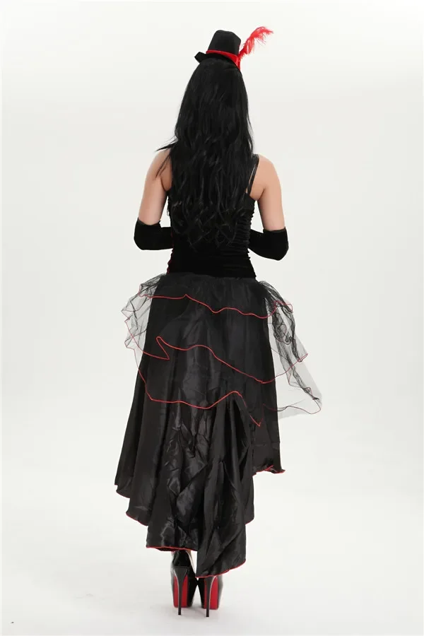 Burlesque Showgirl Can Flapper маскарадный костюм + шляпа для дам 1920-х годов Ganster Charleston Gatsby наряд