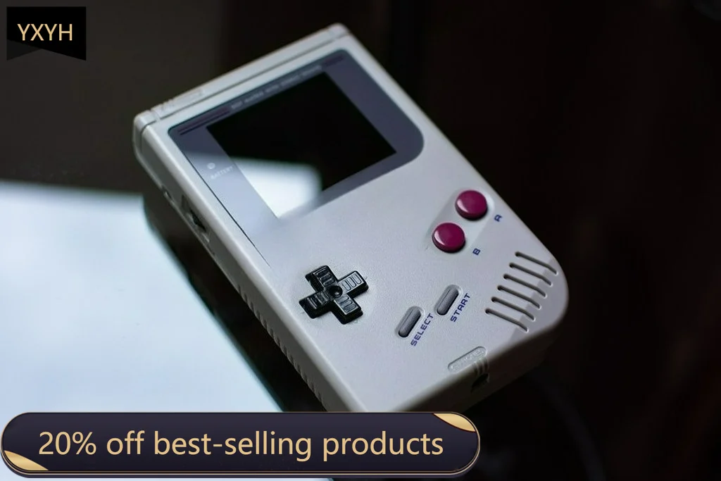 Фото Оригинальная японская игровая консоль Game Boy DMG-01 Classic Thick Console, модифицированная ретро-приставка с IPS-экраном высокой яркости и подсветкой. №1