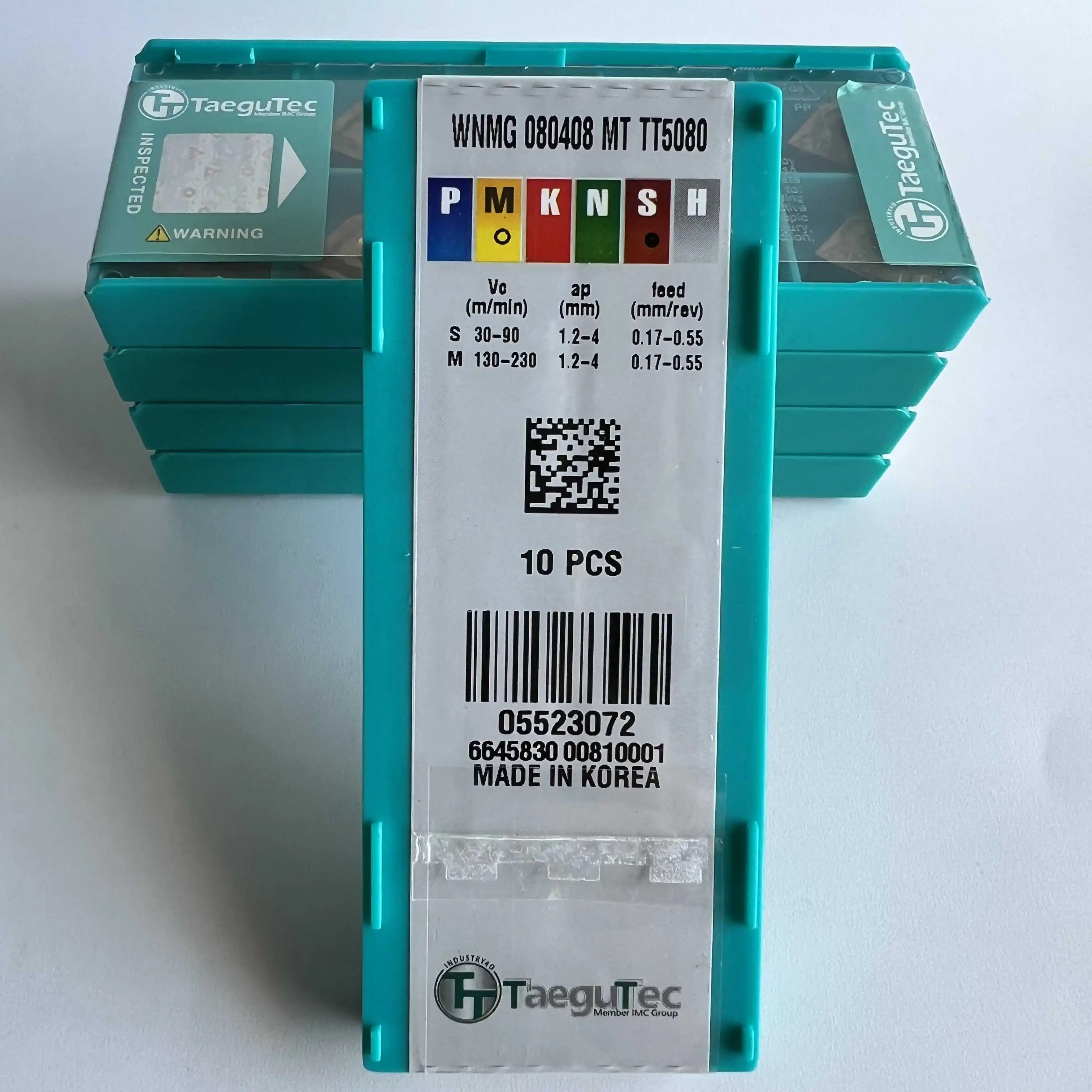 WNMG 080404 MT TT5080 Лезвие из сплава 10 шт.