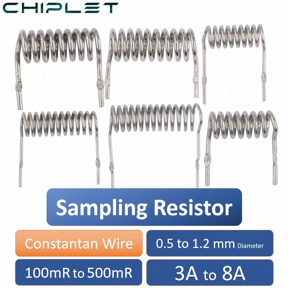 Константановый проволочный резистор 5% 0 5 МР до 1 2 3 А 8 диаметр от мм пружинный тип