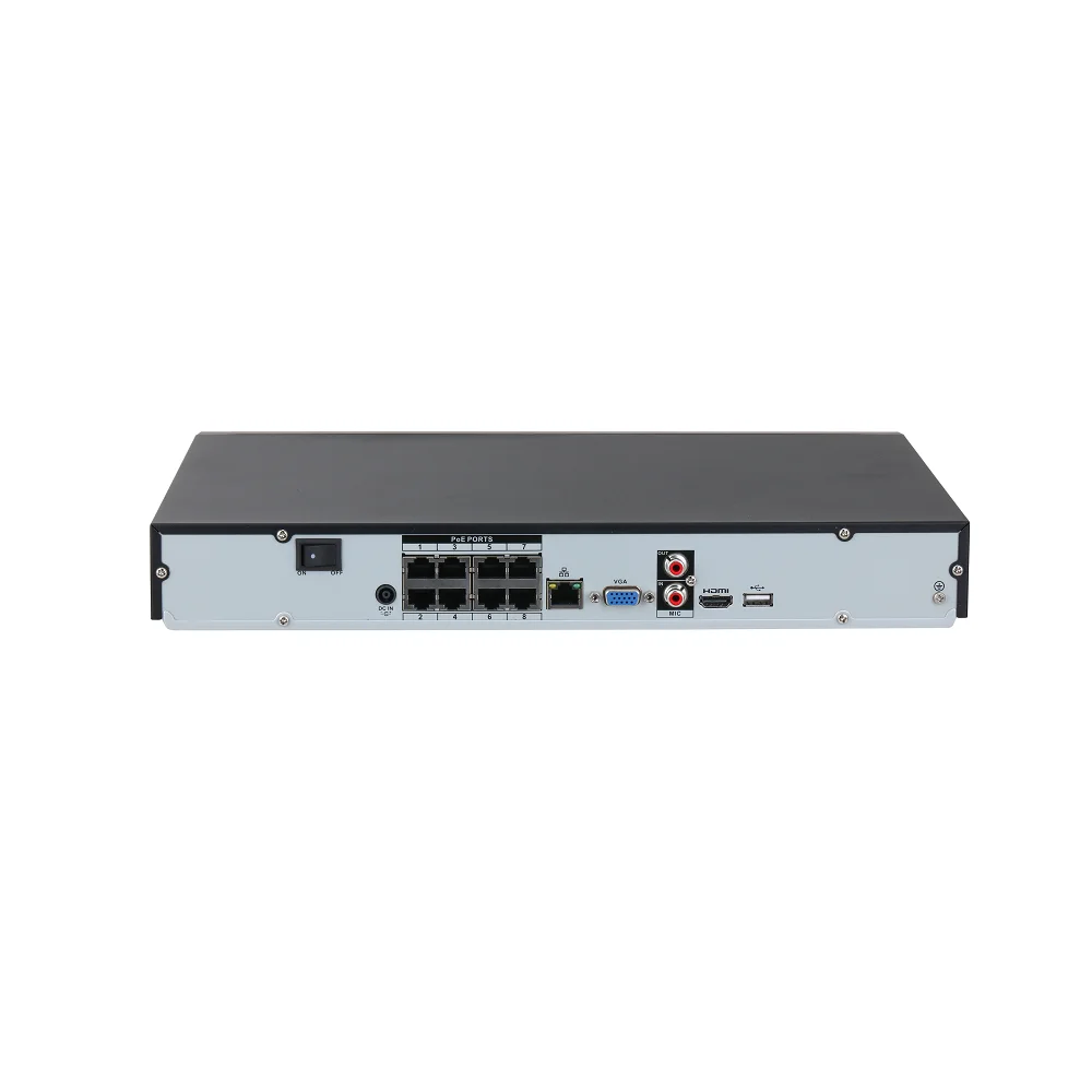 Сетевой видеорегистратор Dahua WizSense 4K SMD Plus устройство для обнаружения лиц 8 каналов