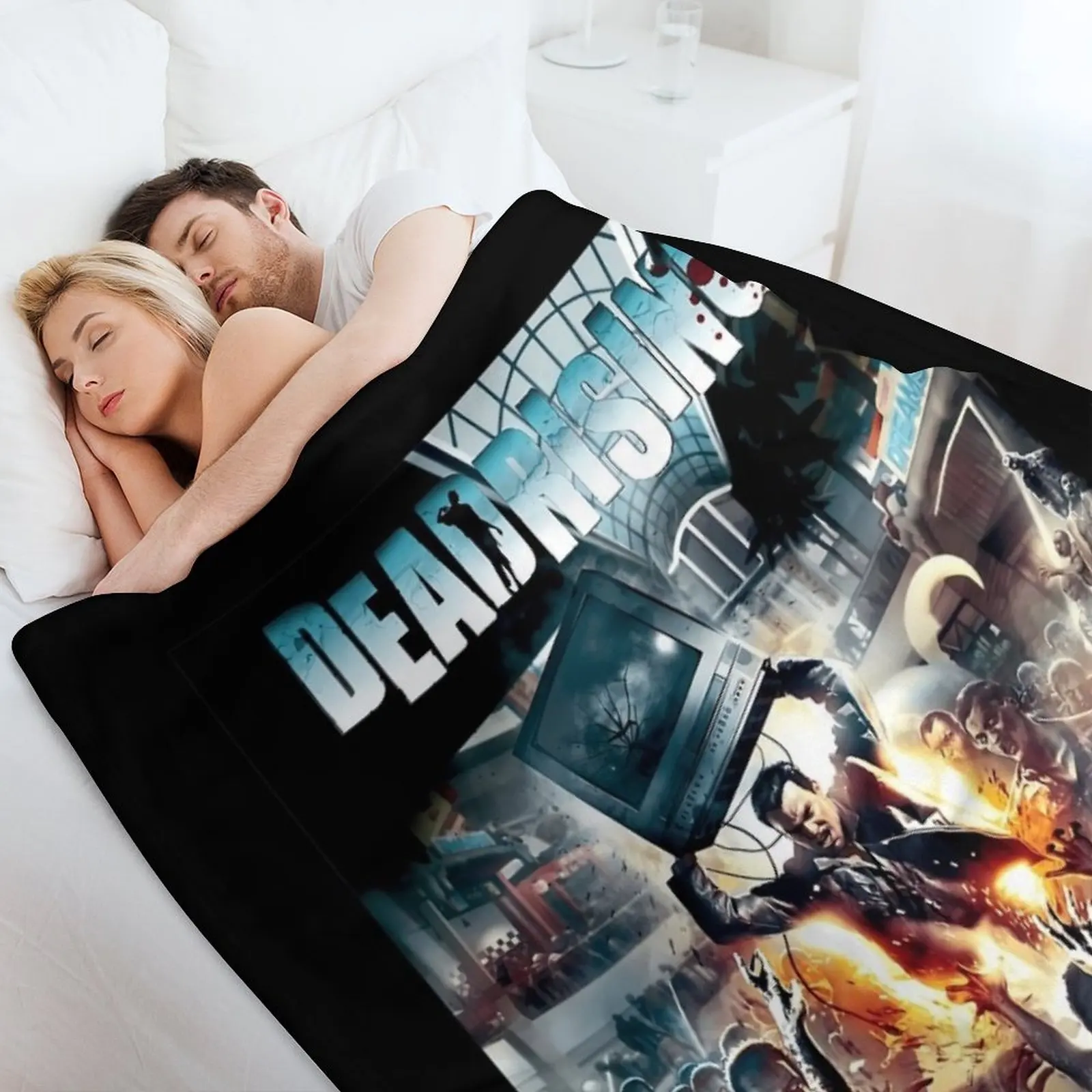 Фото Плакат Dead Rising. Складной мягкий теплый плед для использования на открытом воздухе. №4