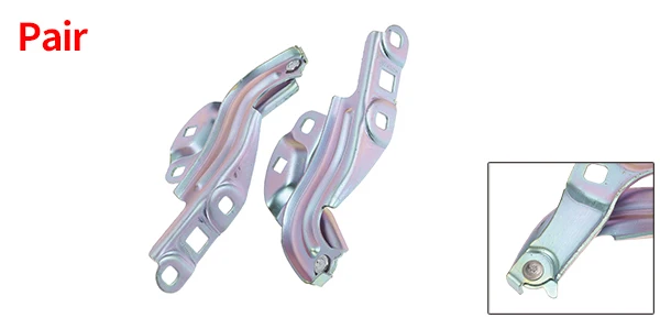 

X Autohaux 1 пара автомобильных петлей капота для GMC Acadia 2017-2021, кронштейн переднего капота, номер. 23100631 / 23100630 Запасные части для автомобилей