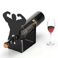 wine bottle holder freestanding wine rack tabletop adult creative decorative vino accessories wine storage for kitchen home bar