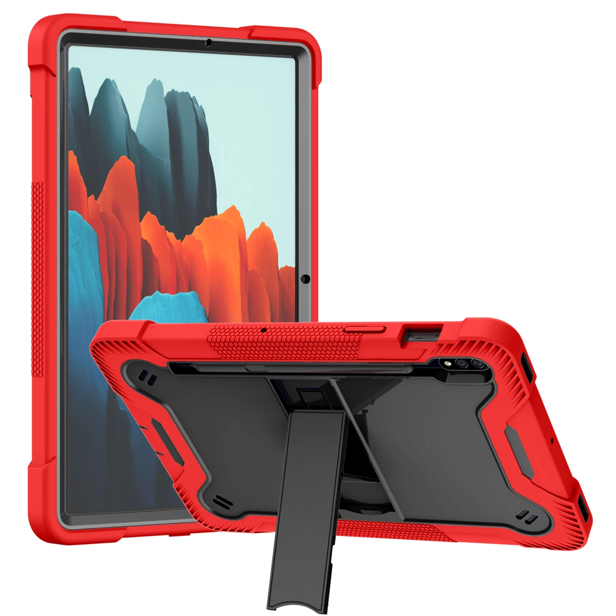 

Чехол для Samsung Galaxy Tab S7 FE T730 12,4 2021, детский ПК + ТПУ чехол для планшета S8 Plus 12,4 X800 X806 A7 Lite 8,7 T220 A8 10,5 X200