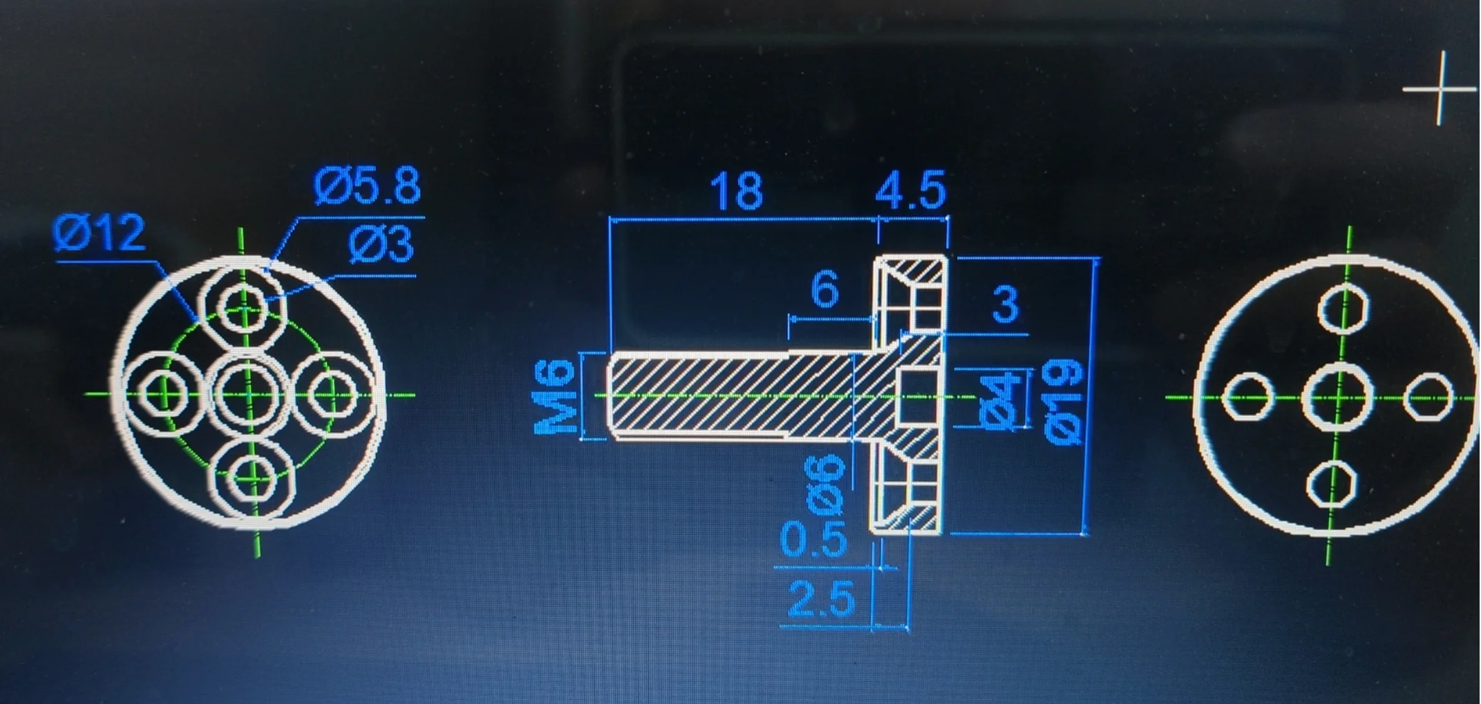 Зажим-адаптер с гайкой пропеллера CW CCW для бесщеточных двигателей 5010 адаптер
