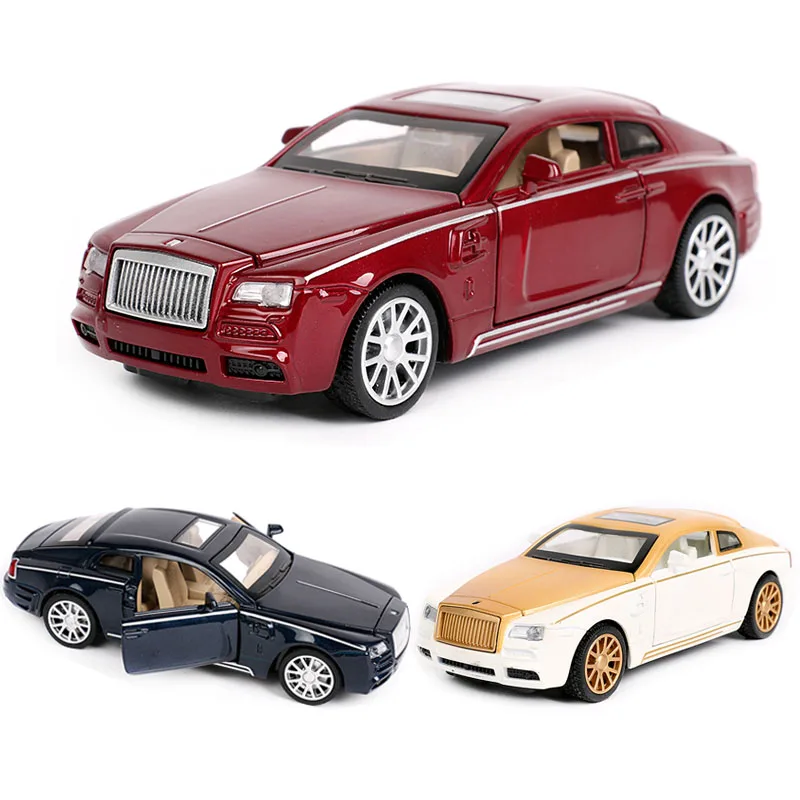 

1:32 игрушечный автомобиль Rolls-Royce, супер автомобиль, металлический автомобиль, литой игрушечный автомобиль, модель автомобиля, миниатюрные и...