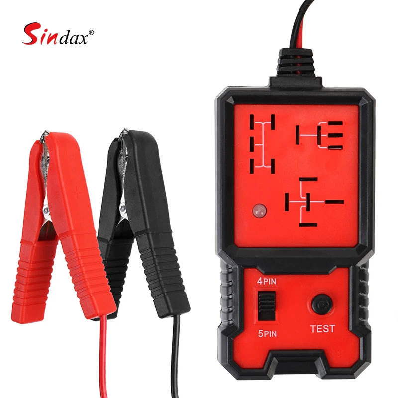 

Car Relay Tester 12v Automotive Electronic Relay Tester Universal Car Electrical Tester Led Indicator Light Car Battery Checker