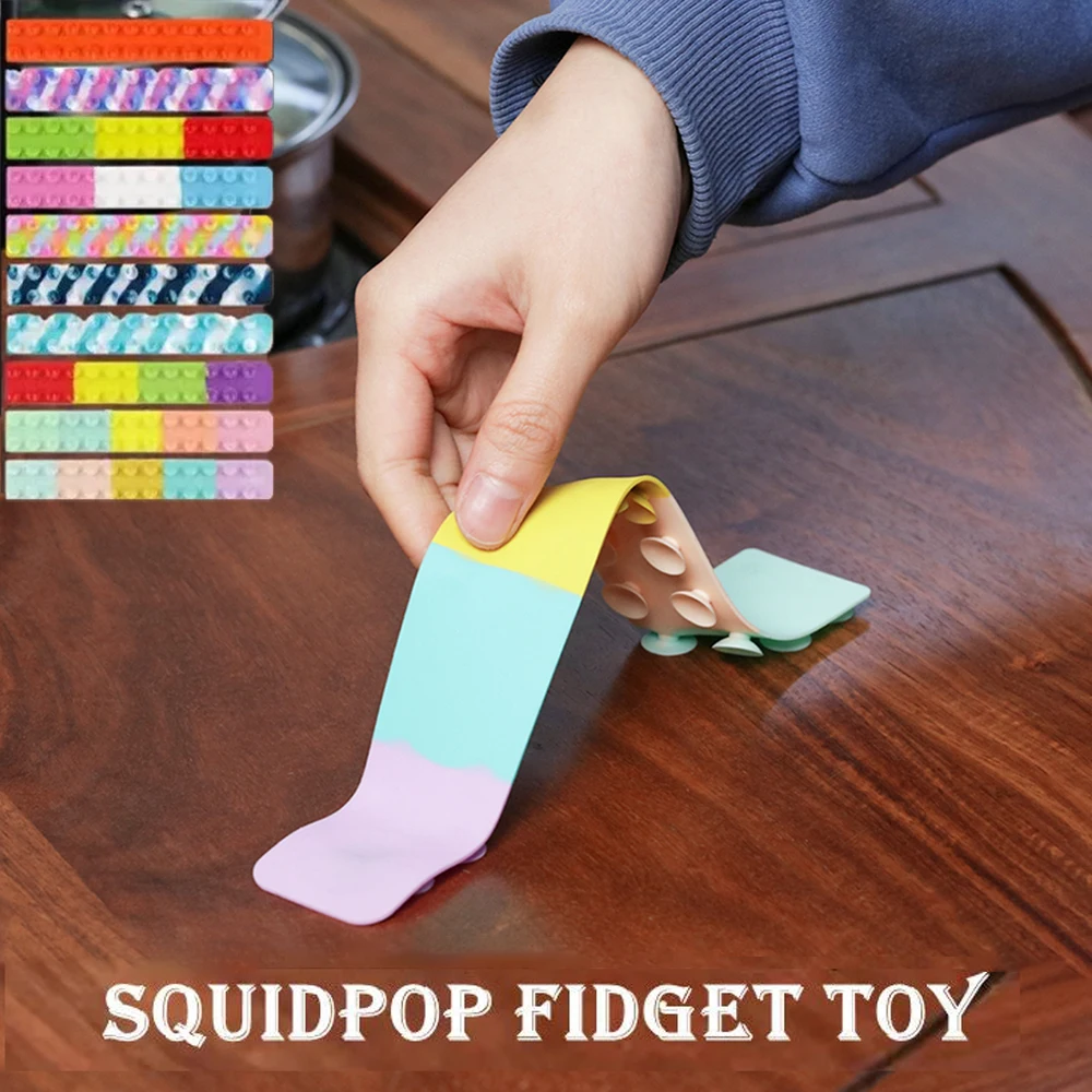 

Squidopops Antistress Fidget Toy Children Stress Relief Squeeze Toy Antistress Soft Squishy Adult Kids To Relieve Autism