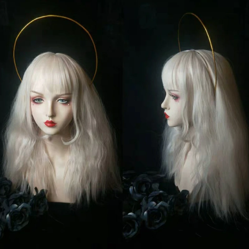 Гладкая металлическая повязка на голову