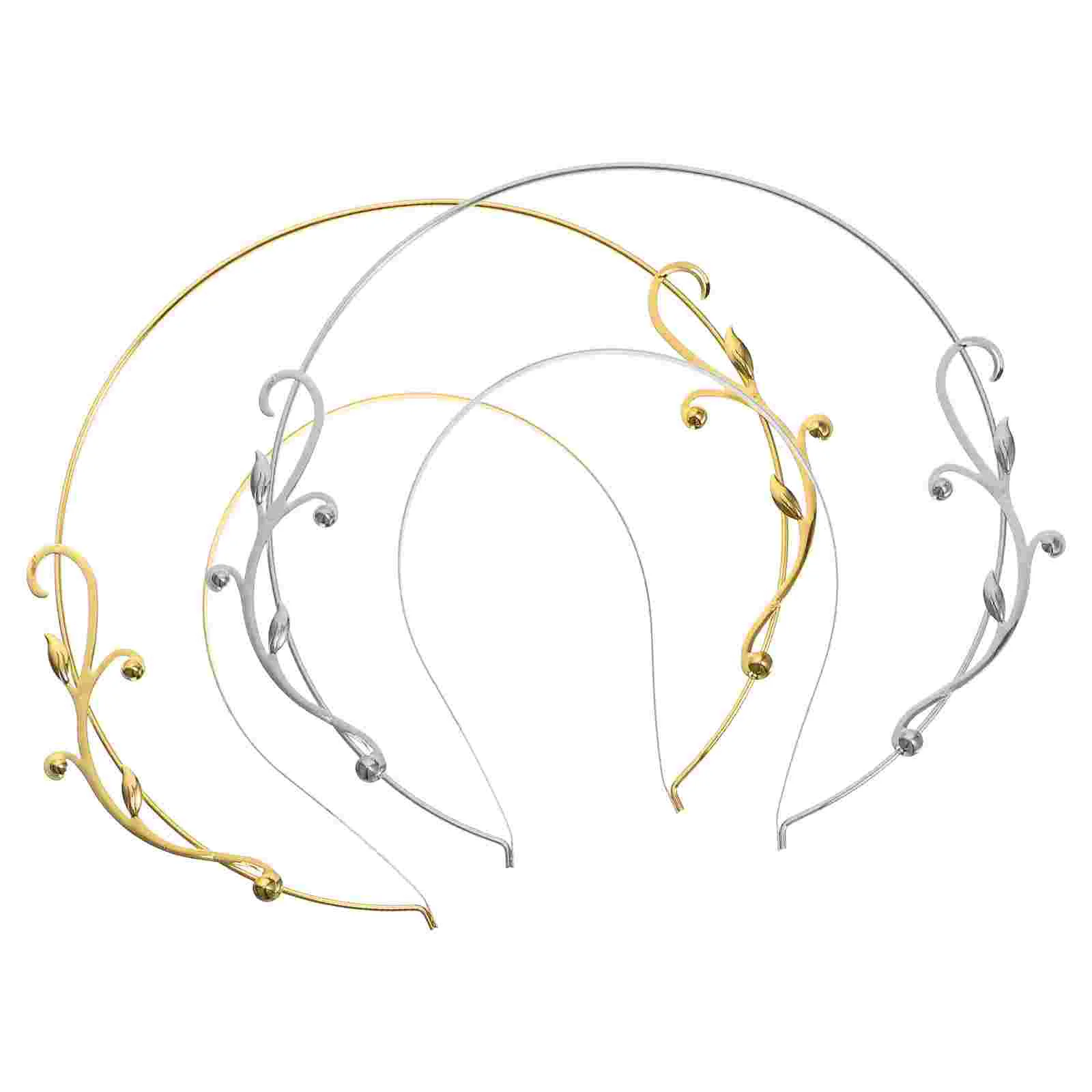 

Party Supplies Golden Headpiece Exquisite Headdresses Stylish Hairband Aureole Wear Unique Virgin