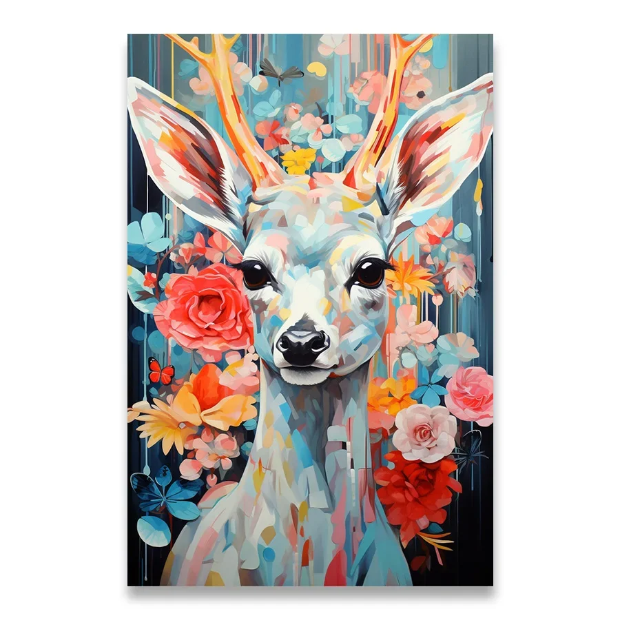 Винтажные абстрактные украшения klassistant животные лисы HD холщовые