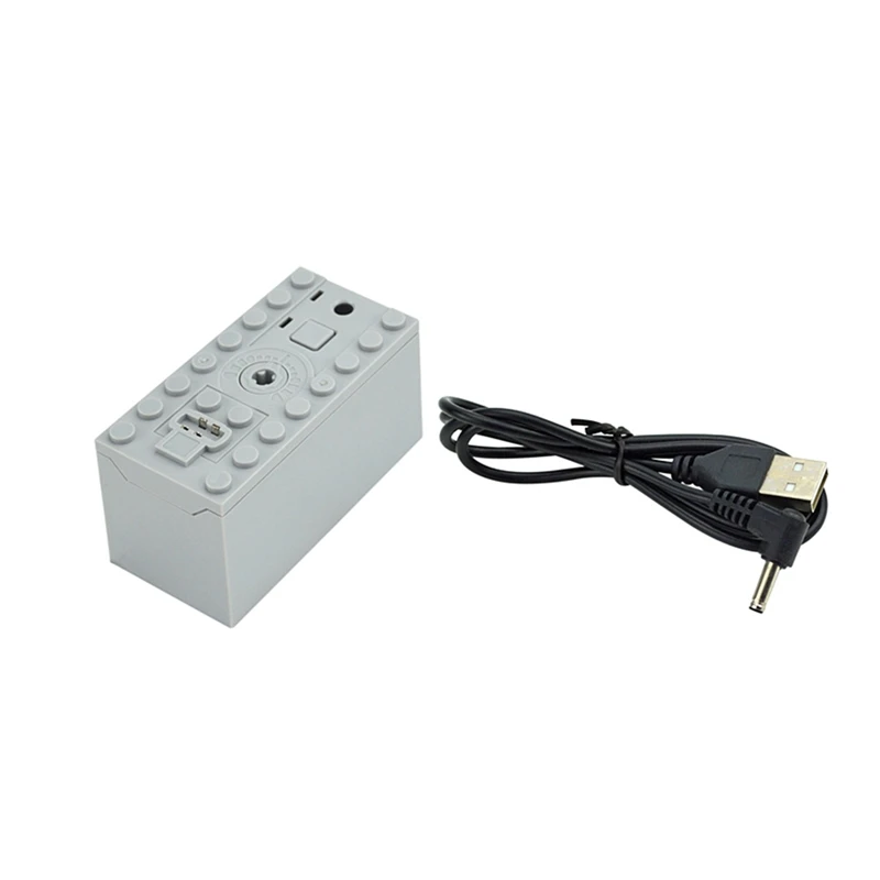 

MOC Building Blocks 850Mah Rechargeable Battery Box 8878 Cars Motors Toy For Kids Technical Power Functions Toy Bricks