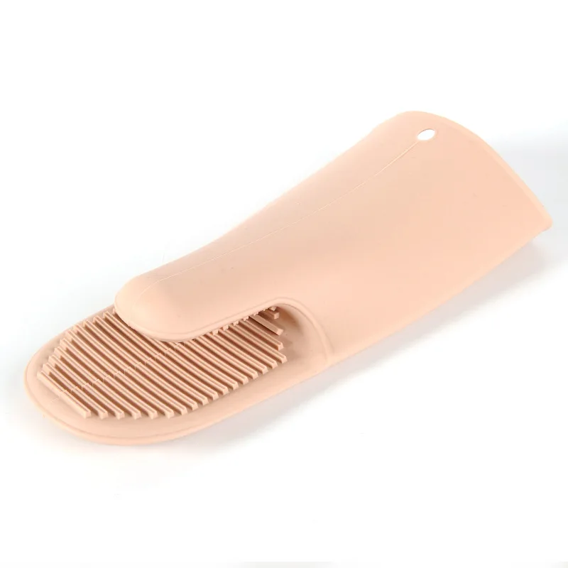 

2023 New 1Pcs Solid Color Thickened Silicone Heat Proof Microwave Oven Insulation Gloves Household Kitchen Baking Supplies CW333
