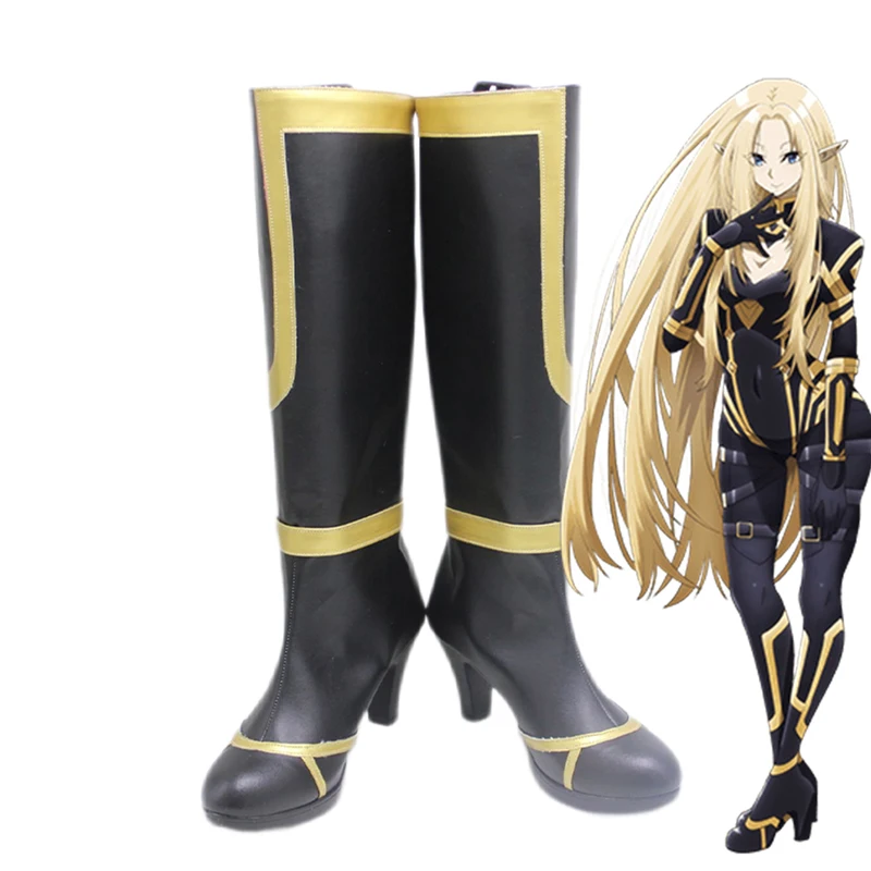 

Anime The Eminence in Shadow Alpha Cosplay Shoes Men Women Custom Made Boots Halloween Party Carnival Roleplay Props Accessories