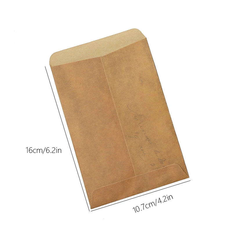 

Винтажные конверты из крафт-бумаги C6