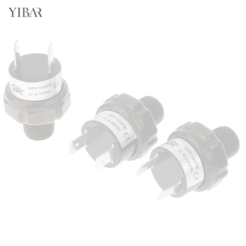 1 шт. сверхмощный 1/4 NPT воздушный компрессор регулирующий клапан 70-100PSI 90-120PSI 120-150PSI