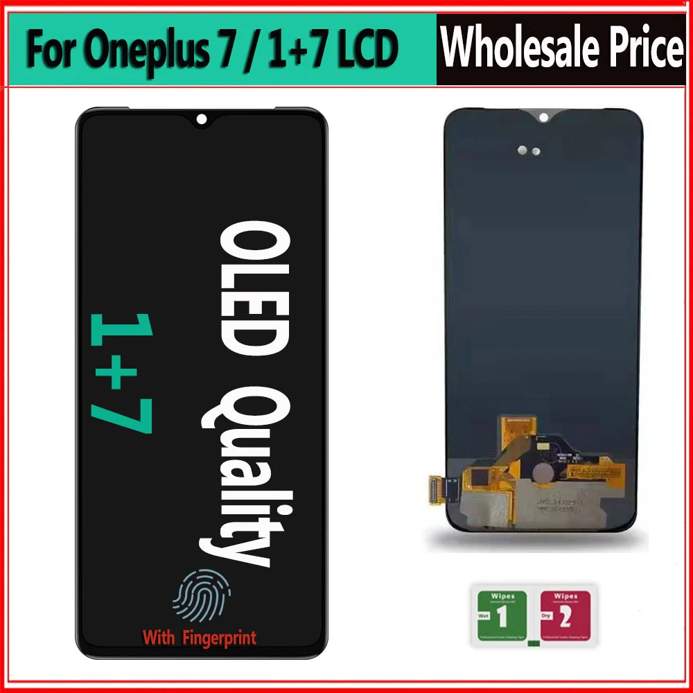 

LCD For OnePlus 7 LCD Display Touch Screen Digitizer Replacement Parts For Oneplus7 Display LCD 1+7 OLED