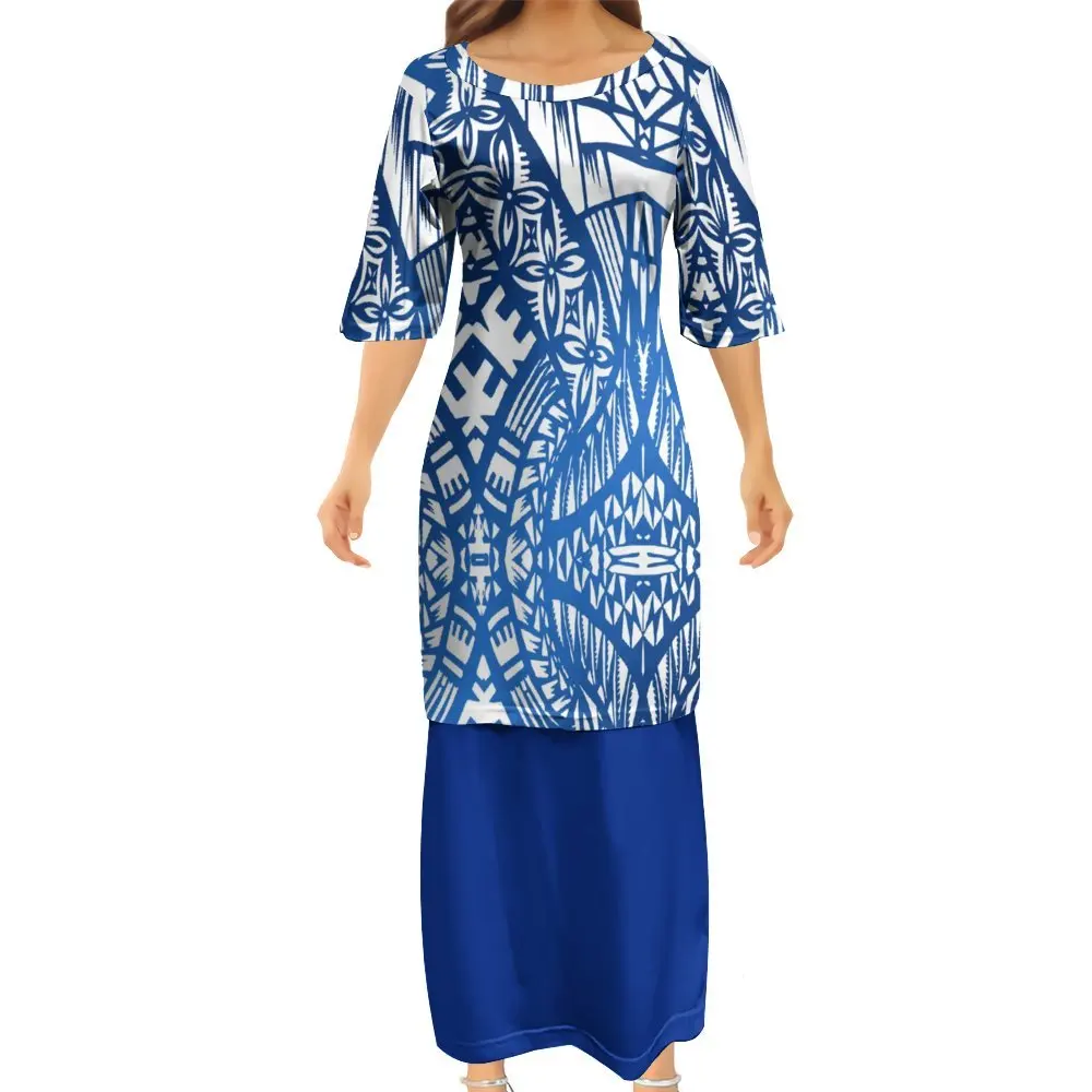 Женский комплект из юбки и юбка с цветочным принтом на заказ новая Полинезия 3d