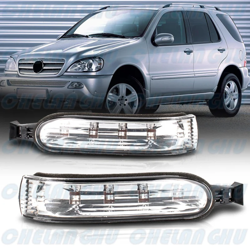 Для Benz W163 ML270 ML400 ML320 ML350 ML430 ML55 ML500 2002 2003 2004 2005 Автомобильный светодиодный указатель поворота, лампа повторителя, индикатор