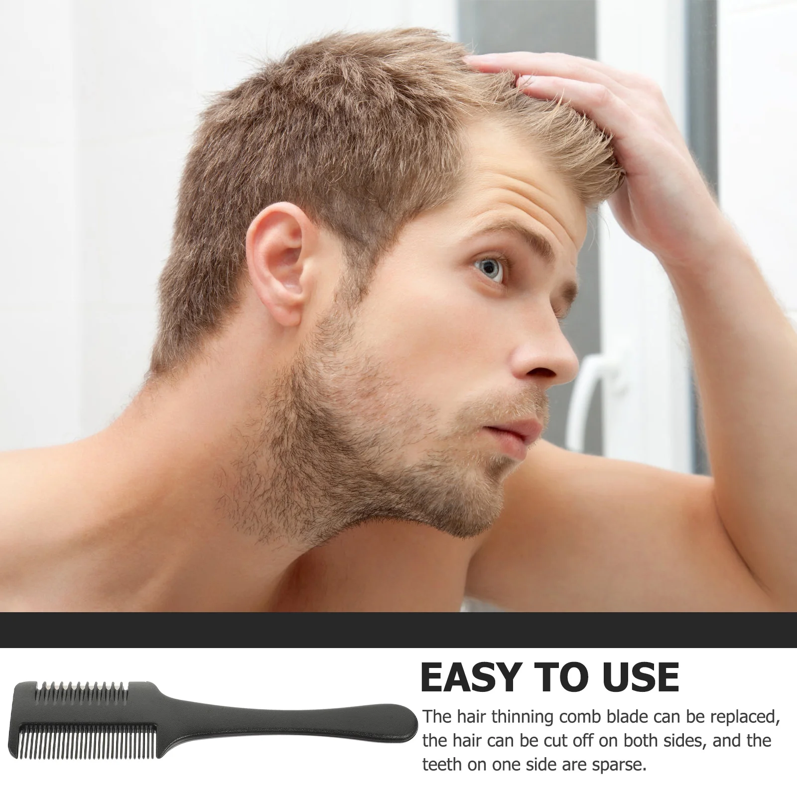 

3pcs Professional Hair Combs Double Hair Comb Tools