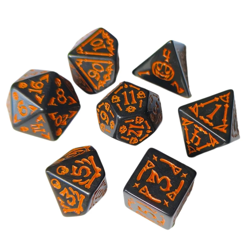 Набор цифровых кубиков для настольной игры Dnd