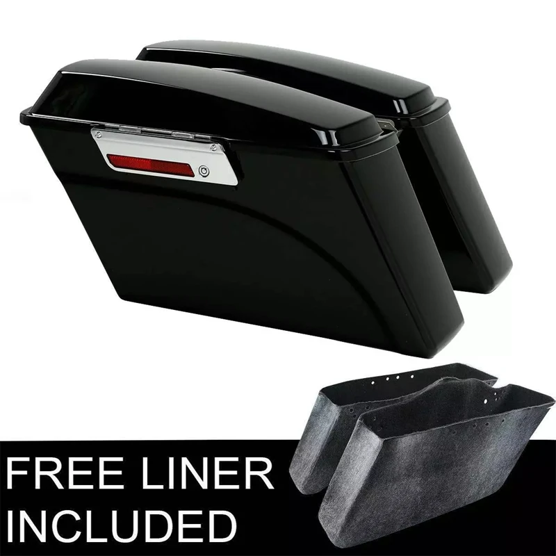 

Мотоциклетные жесткие седельные сумки для Harley Touring Street Electra Glide Road King 1994-2013 гг.