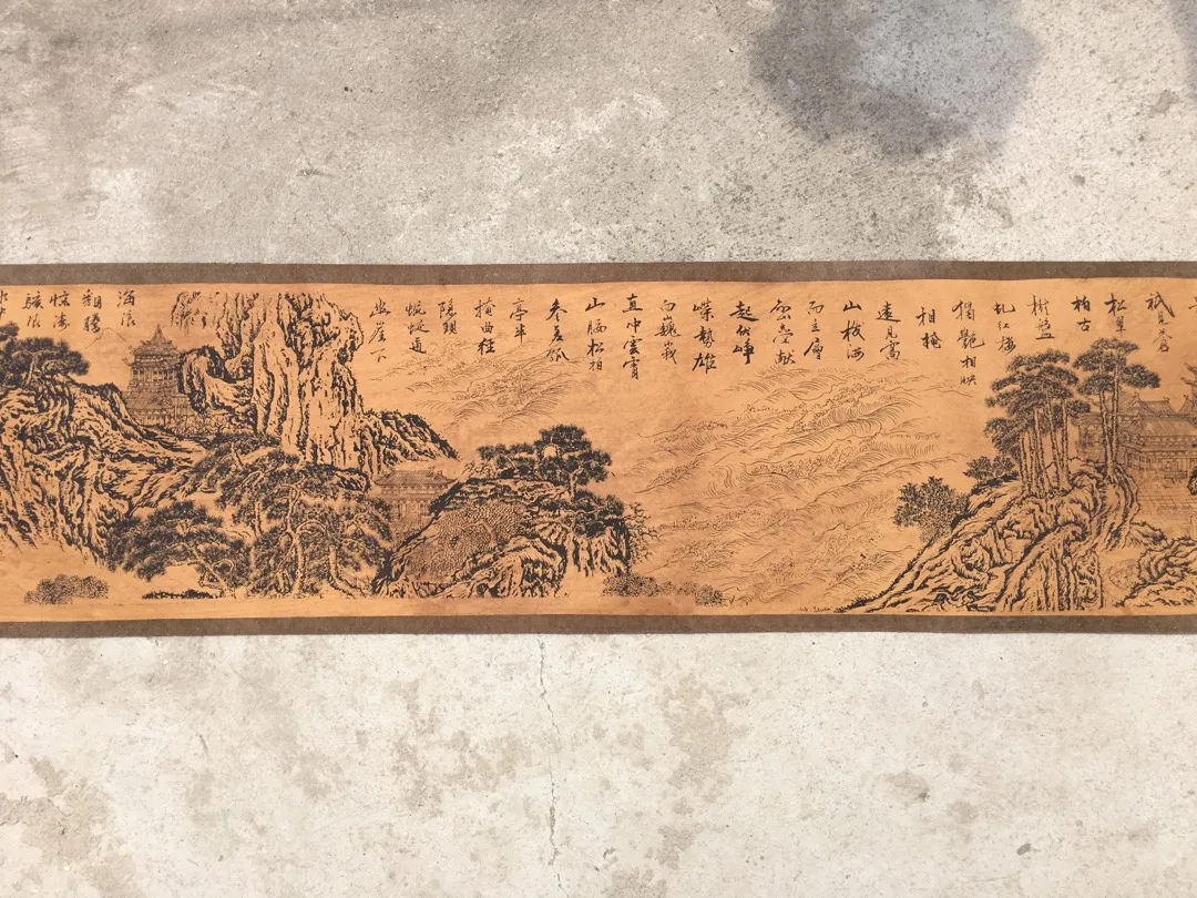 

Китайская рисовая бумага для гостиной Penglai Fairyland