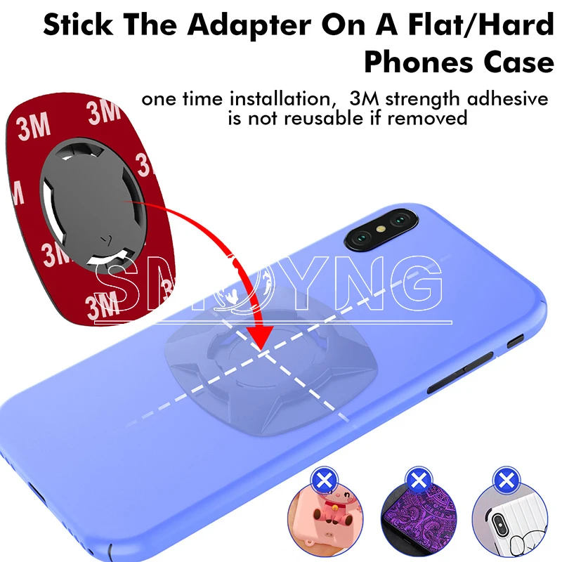 smoyng quick mount motorcycle bicycle phone holder stand adjustable support moto bike handlebar mirro bracket for xiaomi iphone free global shipping