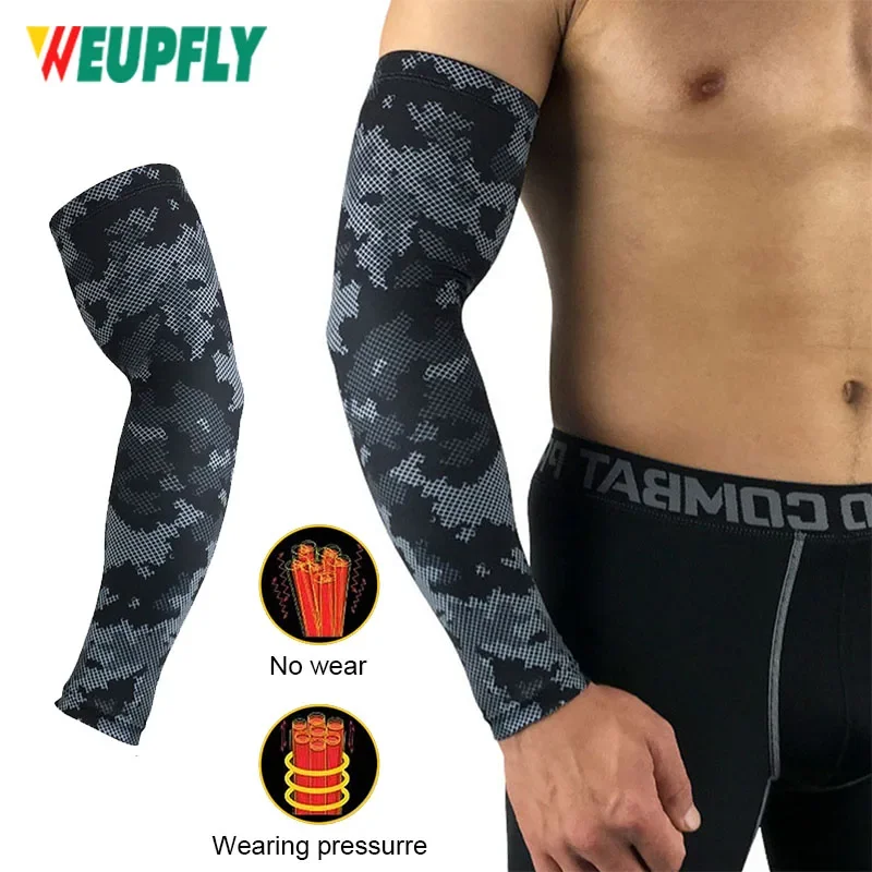 

1Pcs UV Protection Cooling Arm Sleeves - Sun Sleeves for Men & Women,Perfect for Cycling, Running, Football & Outdoor Activities
