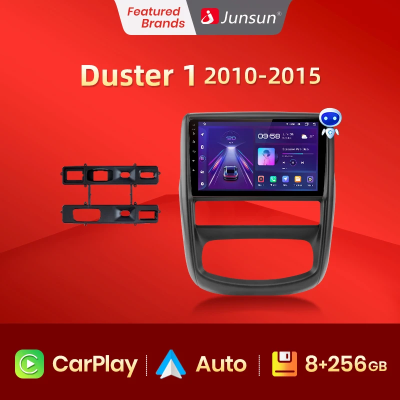Автомагнитола Junsun V1pro мультимедийный проигрыватель на Android для Renault Duster 1 2010-2015