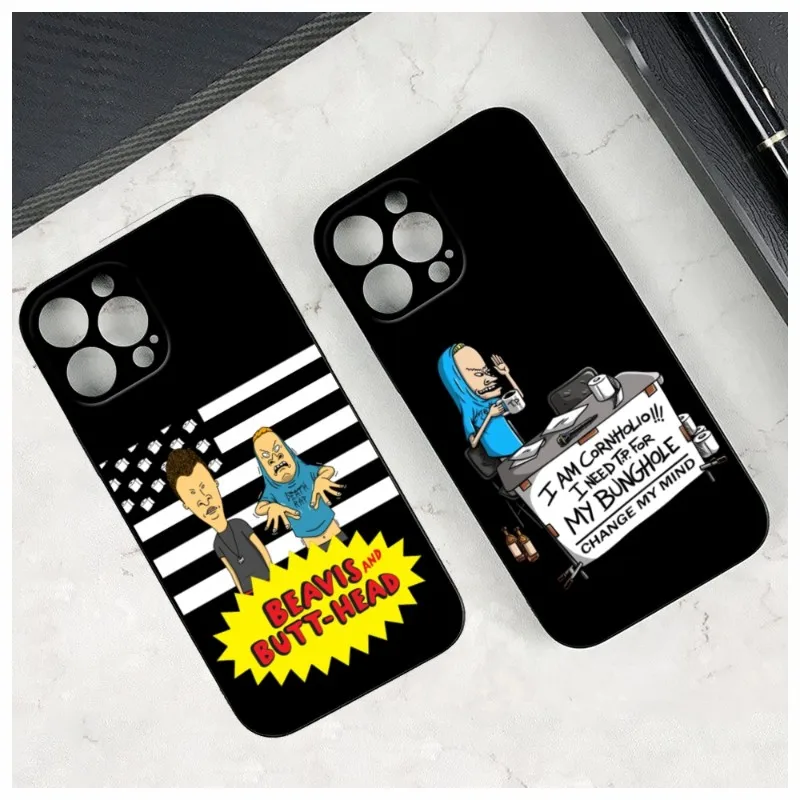 

Beavis And Butt Head Phone Case For Iphone 14 12 11 13 Pro Max Mini X XR XS 7 8 Max SE 2020 Soft Phone Covers