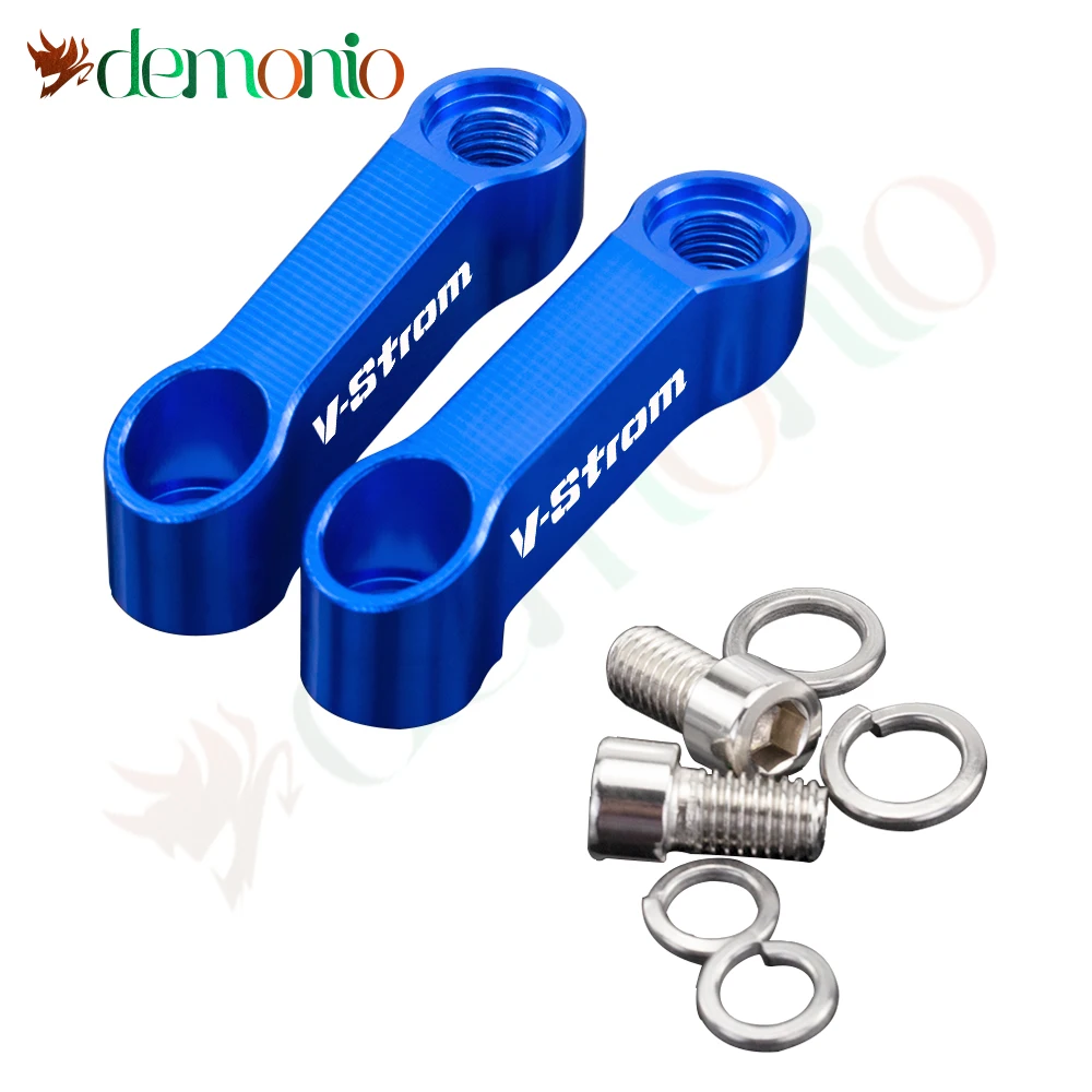 Для Suzuki V Strom GSX-S 750 1000 F V-STROM SV650 SV 650 DL1000 Katana M10 M8 Мотоцикл Адаптер-удлинитель бокового зеркала.