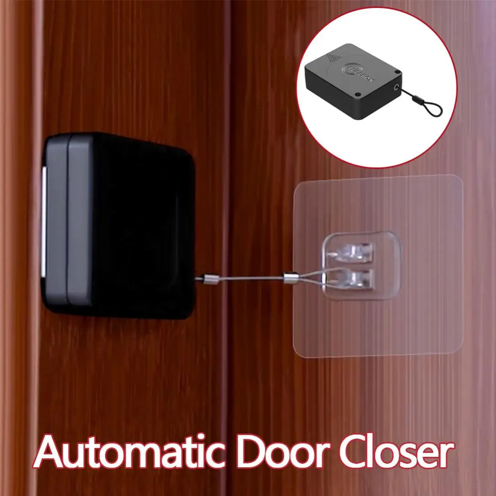 

Punch-Free Automatic Door Closer Soft Close Door Closer For Sliding Door Glass Door Automatically Close 800-1200g Closing Device