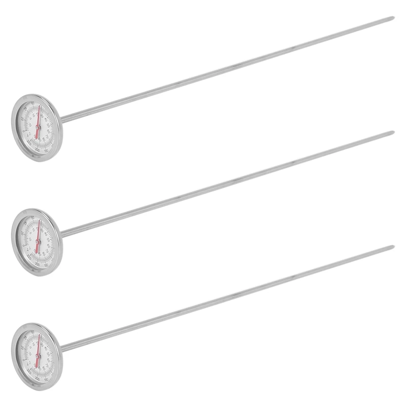 

Big Deal 3X Compost Soil Thermometer 20 Inch 50 Cm Length Premium Food Grade Stainless Steel Measuring Probe Detector