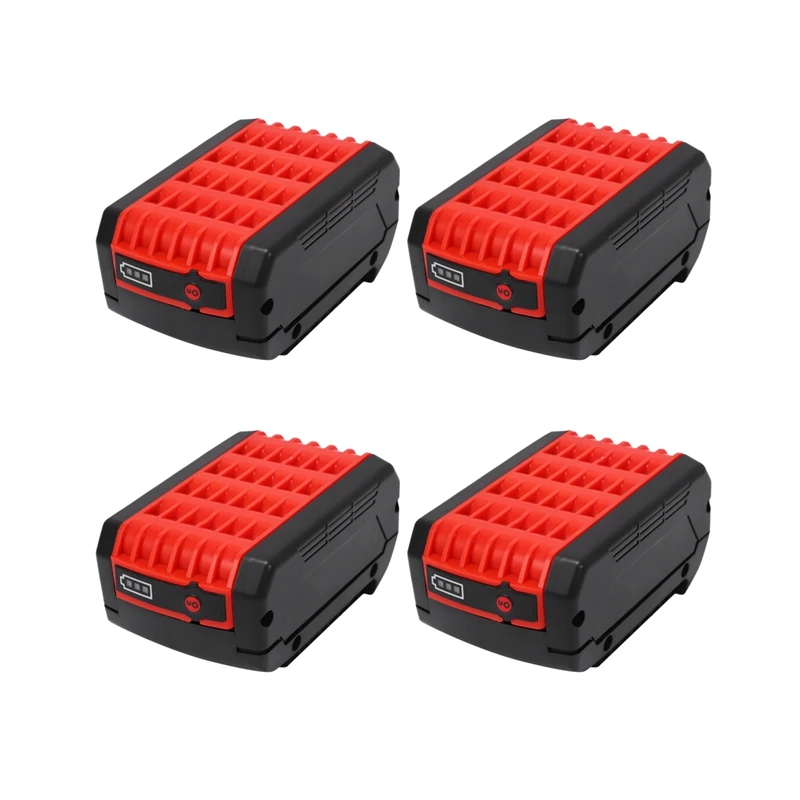 

4X For Bosch 18V Power Tool Battery Plastic Shell Replacement Case For Bosch 18V Cover ( No Cells Inside )
