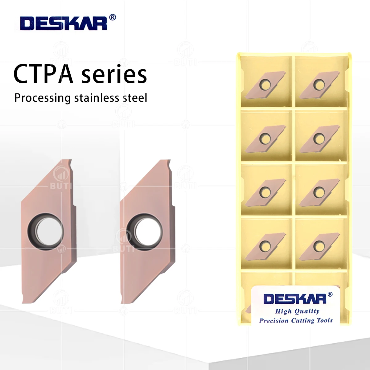 

DESKAR резцы для токарной обработки 10 шт.