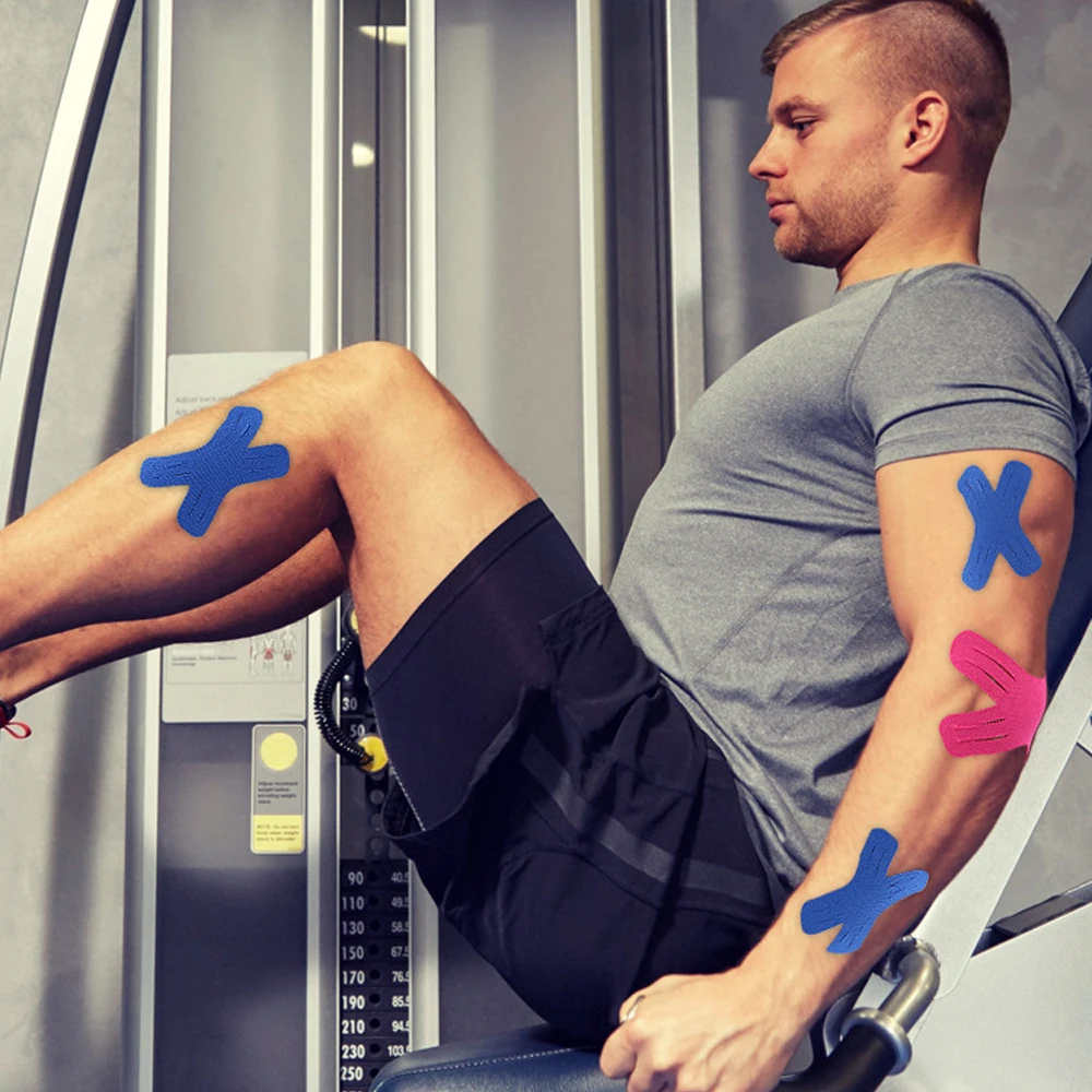 Кинестетическая Лента Для Тренажерного Зала X-Style Поддержка Мышц Облегчение Боли