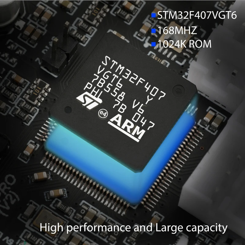 Mellow Gloomy FLY RRF E3 PRO V3.0 Wi-Fi 32-битная материнская плата TMC2209 для 3D-принтера Обновленная