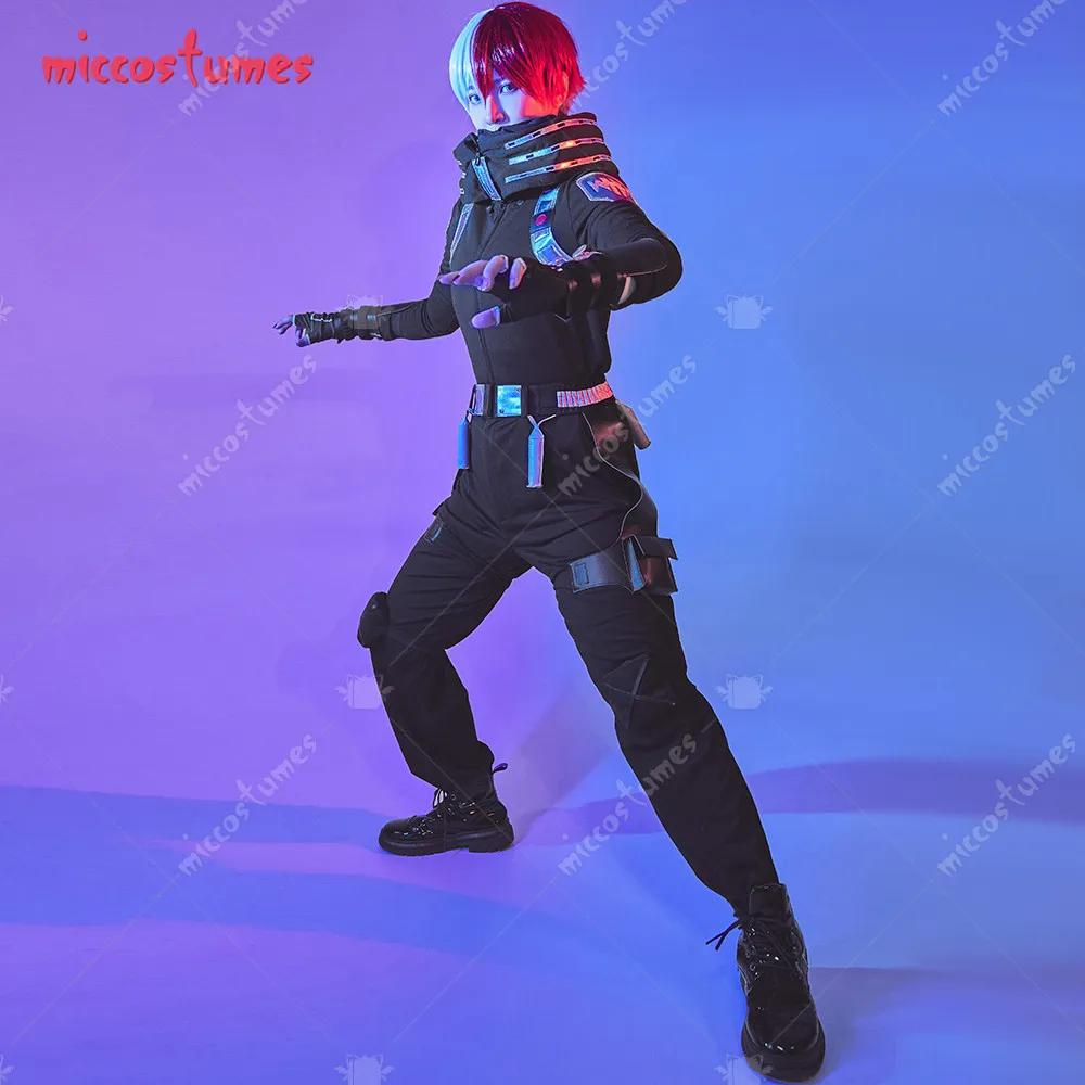 Unisex Full Set of Anime Combat Uniform Suit Mission Shoto Todoroki ...